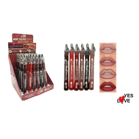 Creion de buze cu ascutitoare visiniu 05 2.9gr [1]