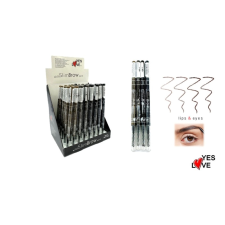 Creion de sprancene negru 04 cu periuță 0.25gr [1]