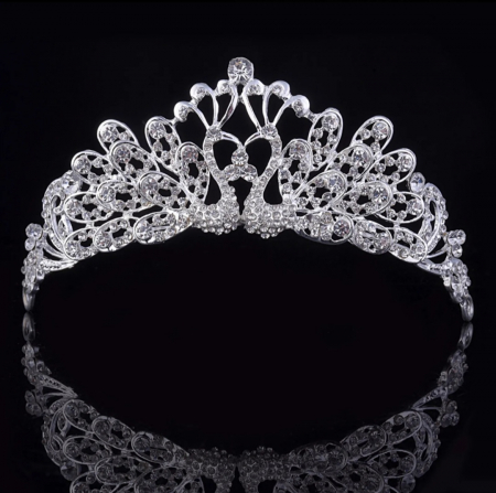 DIADEMA ARGINTIE MIREASA KATERINE