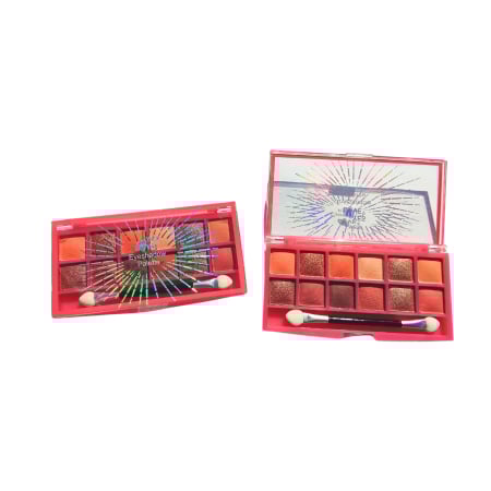 Ochi - Fard de pleoape paleta 12 culori Brownie 04 12gr