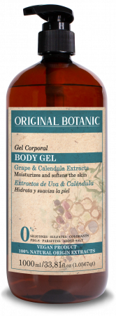 Corp - Gel de dus vegan unisex cu extract de struguri și gălbenele 1000 ml