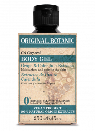 Gel de dus vegan unisex cu extract de struguri și gălbenele 250 ml [1]