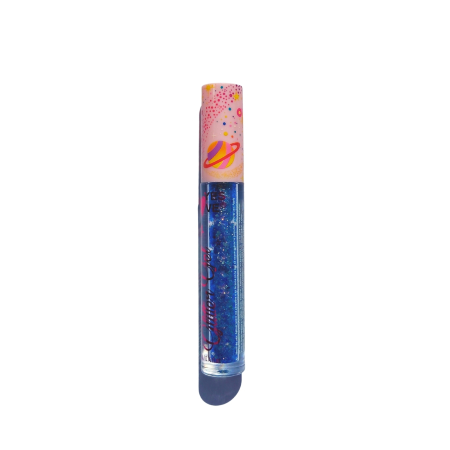 Față - Glitter gel pentru ochi, corp și păr 4ml albastru 12