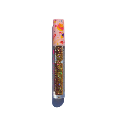 Față - Glitter gel pentru ochi, corp și păr 4ml auriu 10