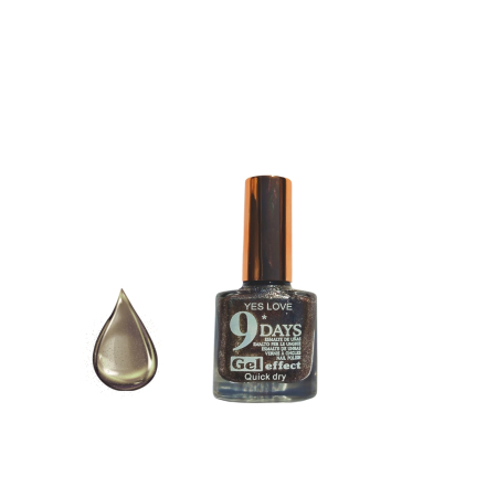 Unghii - Lac de unghii 9 days Sclipici gri 604 13ml