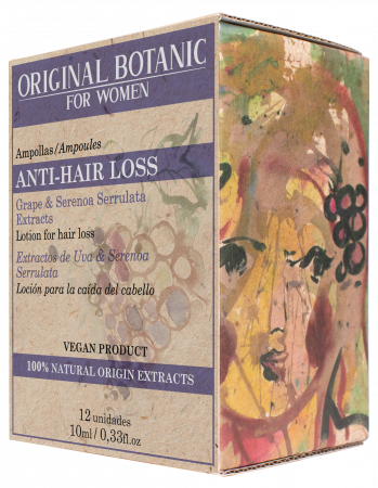 Loțiune anti-căderea părului vegană 100% naturală fiole 12x10 ml [1]