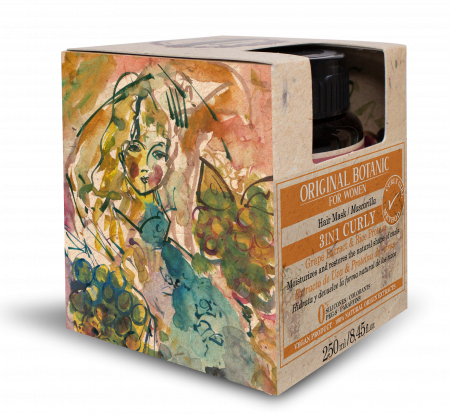 Masca 3 in 1 pentru păr creț și ondulat vegană 100% naturală 250 ml [4]