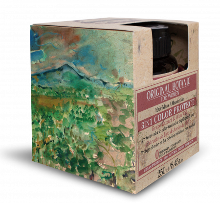 Mască 3 în 1 pentru păr vopsit vegană 100% naturală Color Protect 250 ml [4]