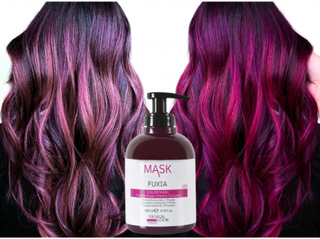 Masca coloranta pentru par - fuxia Mask Fuxia 300 ml [0]