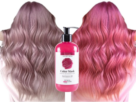 Masti colorante de par - Masca coloranta pentru par - roz Mask Pink 300 ml