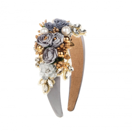Bentite si Cordelute - BENTITA NASA FLORI CRISTALE SUPREME ELEGANCY ARGINTIE