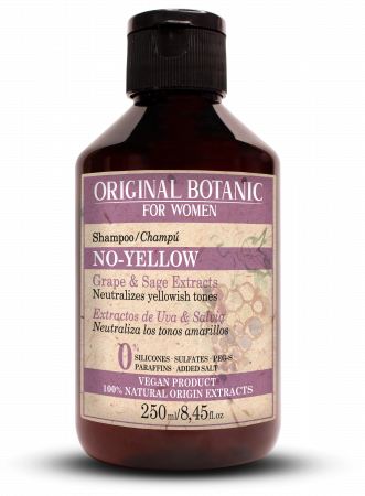Masti colorante de par - Șampon nuanțator argintiu pentru păr blond vegan 100% natural 250 ml