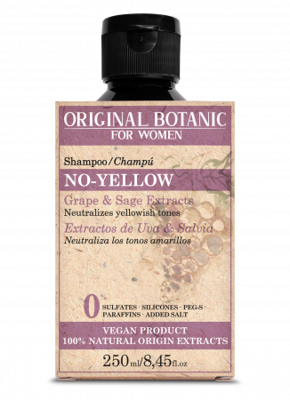 Șampon nuanțator argintiu pentru păr blond vegan 100% natural 250 ml [2]