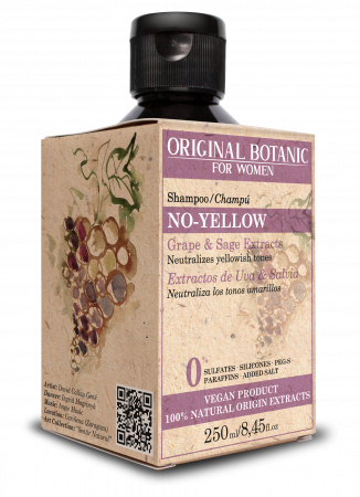 Șampon nuanțator argintiu pentru păr blond vegan 100% natural 250 ml [4]