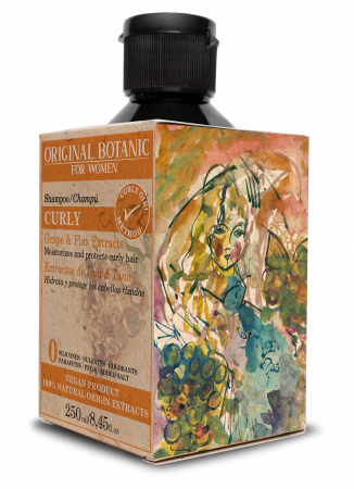 Șampon pentru păr creț și ondulat vegan 100% natural 250 ml [3]