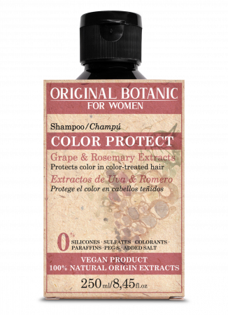 Șampon pentru păr vopsit vegan 100% natural Color Protect 250 ml [1]