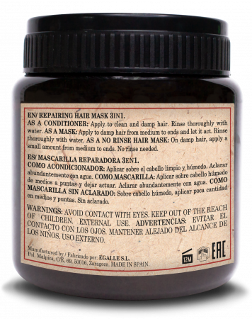 Mască 3 în 1 reparatoare vegană 100% naturală Total Repair 250 ml [4]