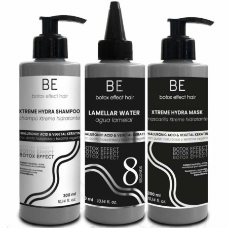 Tratamente de par - Kit Xtreme Hydra Șampon, Apă Lamelară și Mască 3x300ml