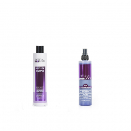 Tratamente de par - Tratament nuantator anti-galben pentru par blond No Yellow mic
