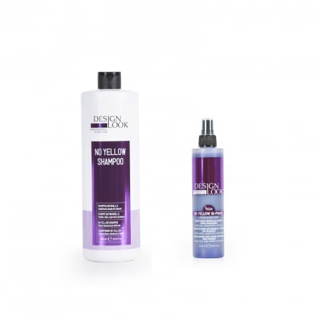 Tratamente de par - Tratament nuantator anti-galben pentru par blond No Yellow mare
