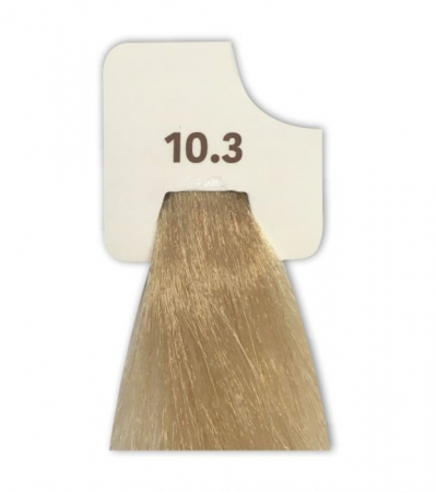 Vopsea de păr permanentă 100 ml blond auriu platinat 10.3