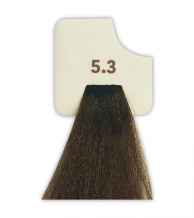 Vopsea de păr permanentă 100 ml saten auriu deschis 5.3