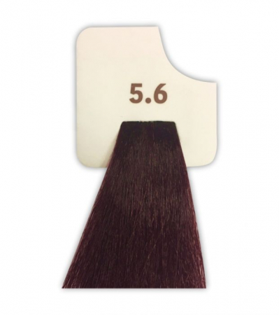 Vopsea de păr permanentă 100 ml saten mahon deschis 5.6