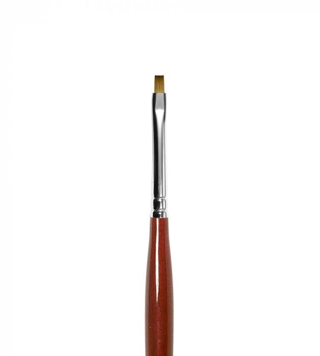 Pensula unghii, DK23R/2, plata, par natural [2]