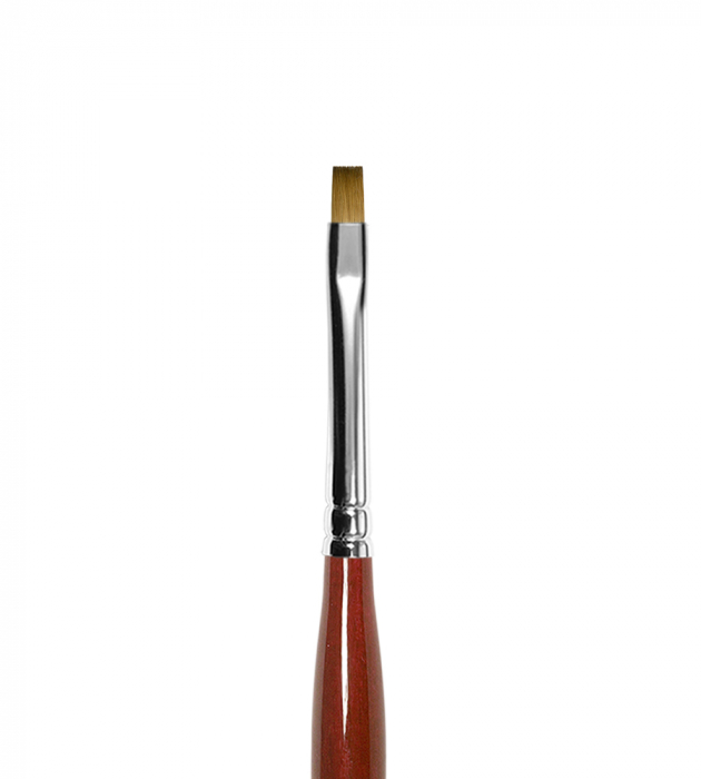 Pensula unghii, DK23R/3, plata, par natural [2]