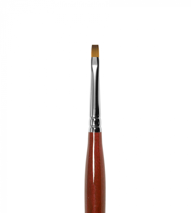 Pensula unghii, DS23R/2, plata, par sintetic [2]