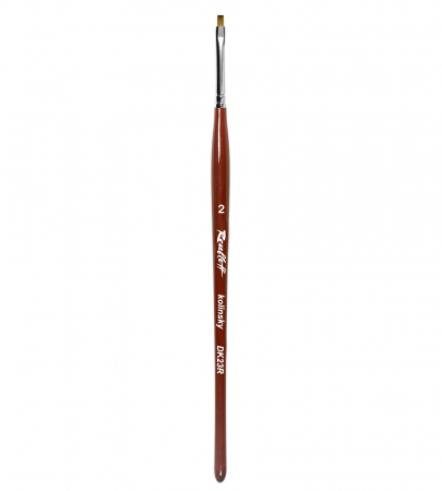 Pensule unghii - Pensula unghii, DK23R/2, plata, par natural