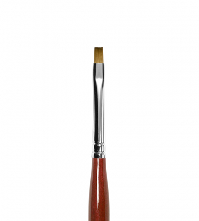 Pensula unghii, DK23R/3, plata, par natural [1]