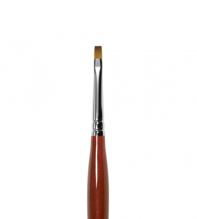 Pensula unghii, DS23R/2, plata, par sintetic [1]
