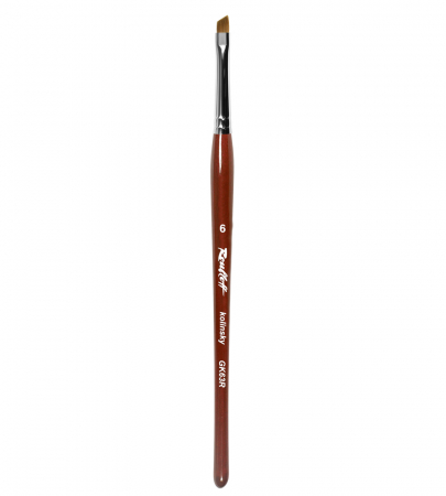 Pensule unghii - Pensula unghii, GK63R/6, oblica, par natural