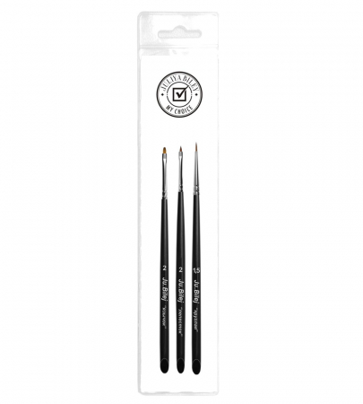 Set pensule unghii, Ju.Bilej, no 03, Fine Lines [1]