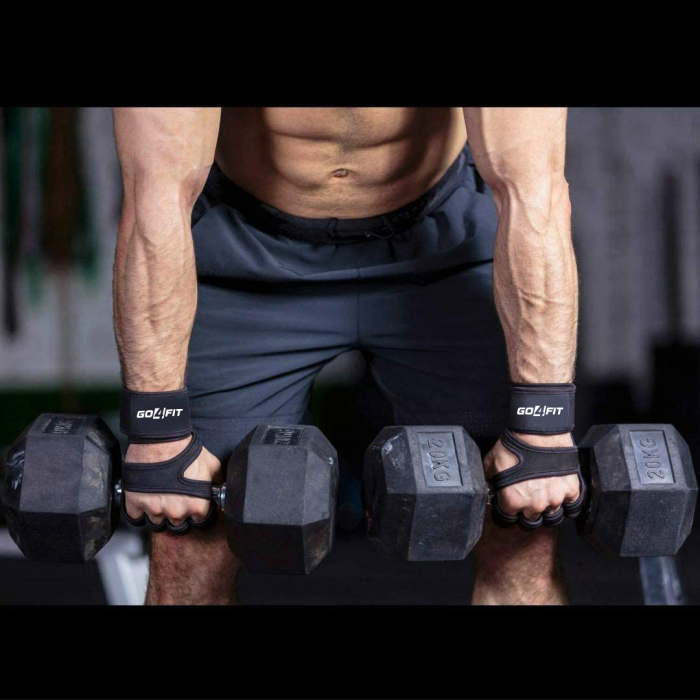 Manusi pentru fitness si sala, GO4FIT, din material respirabil [4]