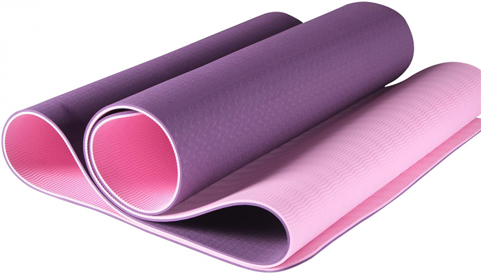 Saltea pentru antrenament, GO4FIT, pentru yoga, fitness, aerobic, pilates, exercitii la sol, dimensiune 1830x620x6mm [7]