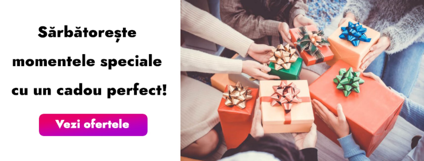 Idei de cadouri perfecte pentru orice ocazie din magazinul online Gomadina