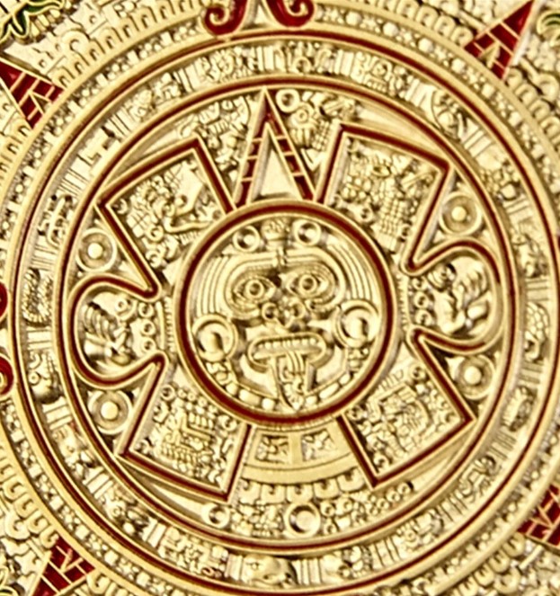 moneda azteca maya