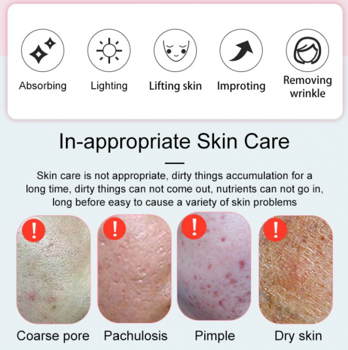 Dispozitiv anti cearcane, GMO, Face Lifting Pro, roz [5]