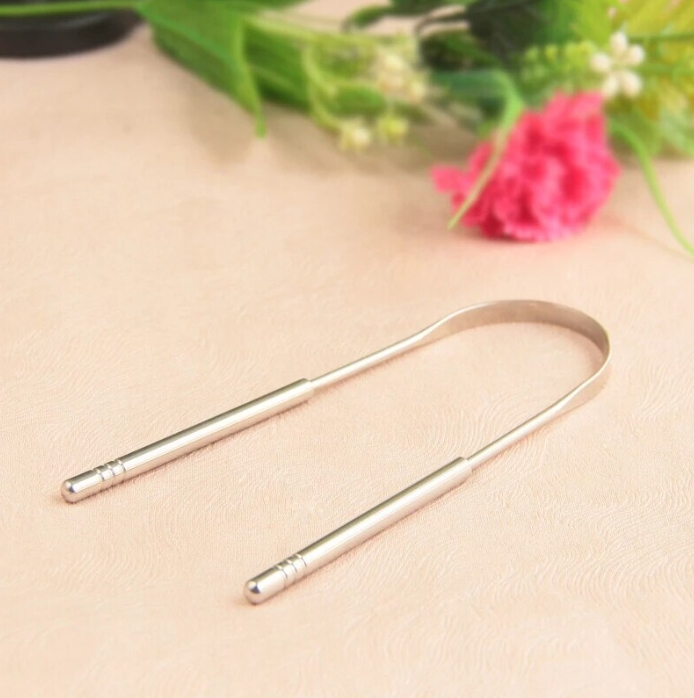 Instrument metalic pentru curatarea limbii, GMO, Tongue Care [3]