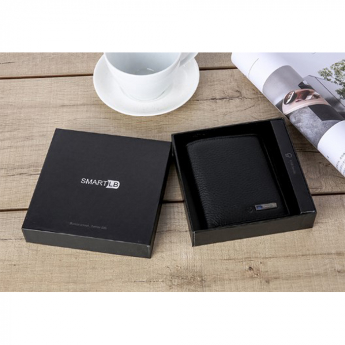Portofel inteligent din piele naturala, GMO, Smart Lab L, cu GPS si Bluetooth [2]