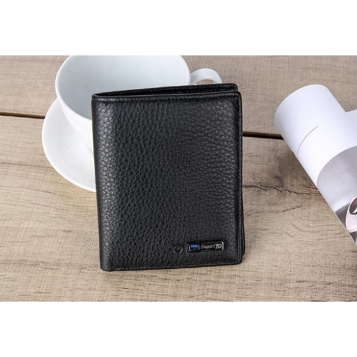 Portofel inteligent din piele naturala, GMO, Smart Lab L, cu GPS si Bluetooth [3]