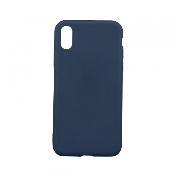 Husa mata, TPU, pentru Samsung A6 Plus 2018, albastru închis [2]