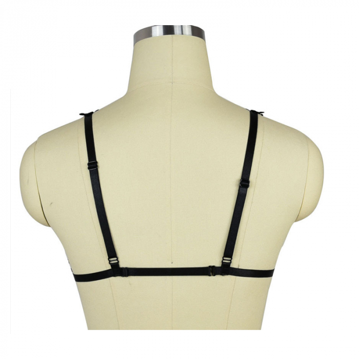 Lenjerie sexi dama, Feather, neagra [3]
