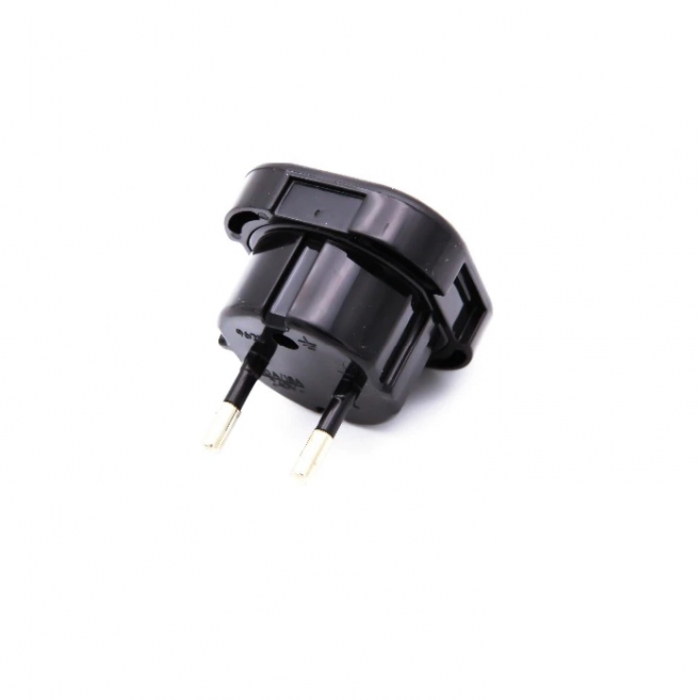 Adaptor de priza UK la priza EU, 240V, 10A, negru [2]