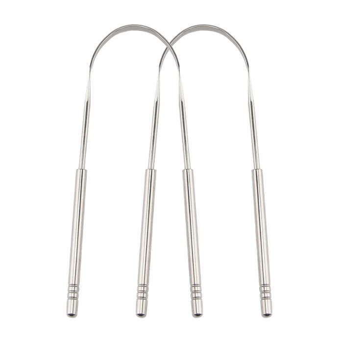 Instrument metalic pentru curatarea limbii, GMO, Tongue Care [5]