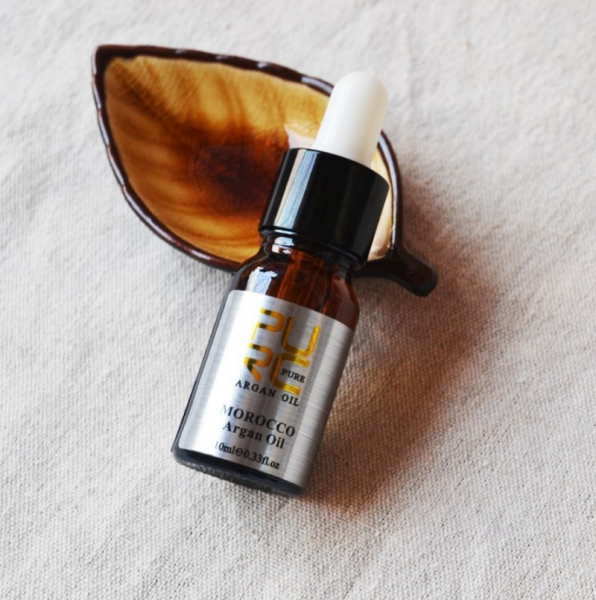 Ulei pur de argan pentru tratamentul parului, GMO, Pure, 10ml [2]