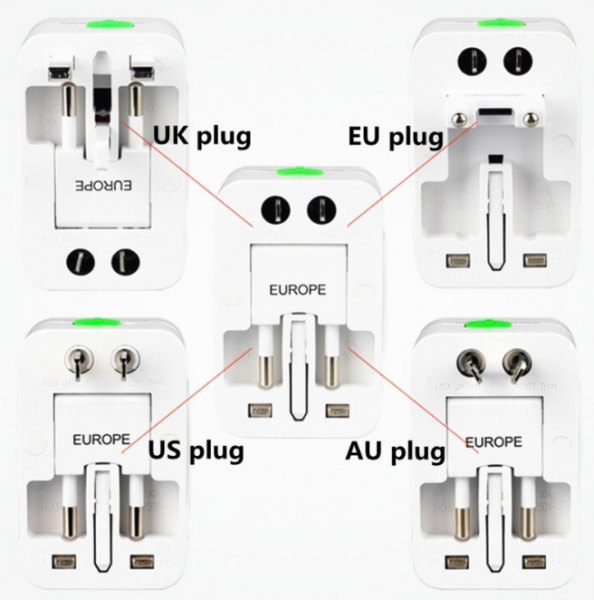 Adaptor de priza international, GMO, All in one [9]