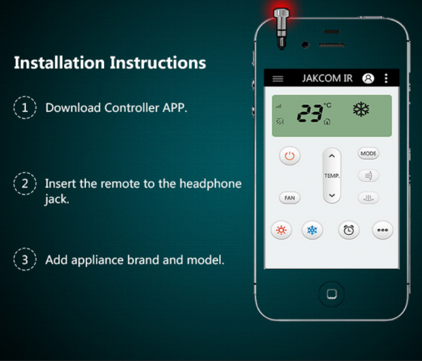 Dispozitiv smart control, GMO, IR pentru IPhone [11]